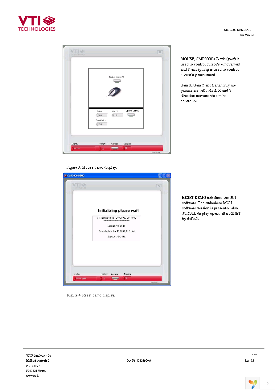 CMR3000-D01 DEMO Page 6